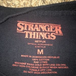 stranger things shirt